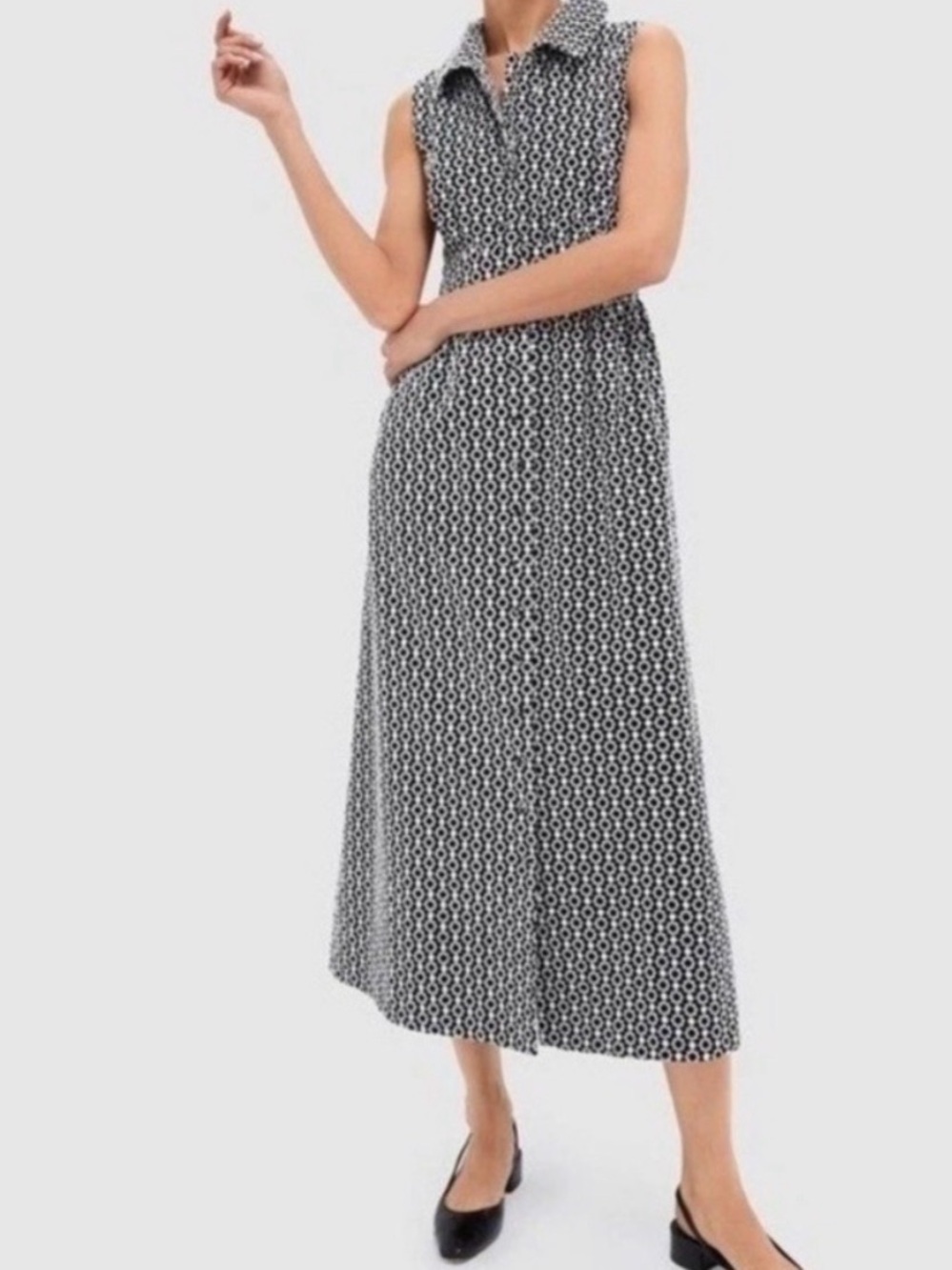 New NWT POMANDER PLACE TUCKERNUCK Noelle eyelet maxi sleeveless dress size xs